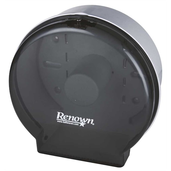 Black single Jr Jumbo Toilet Paper Dispenser